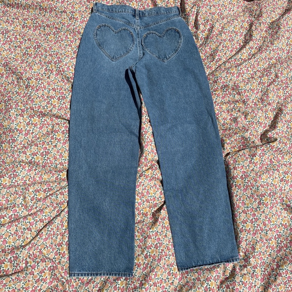 Universal Thread Heart Jeans - Picture 2 of 5